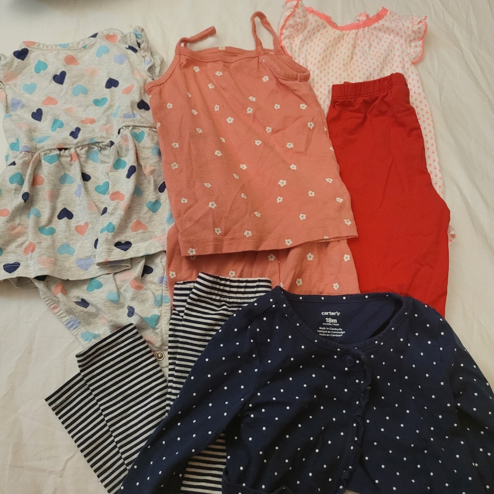 18 m baby girl clothing bundle